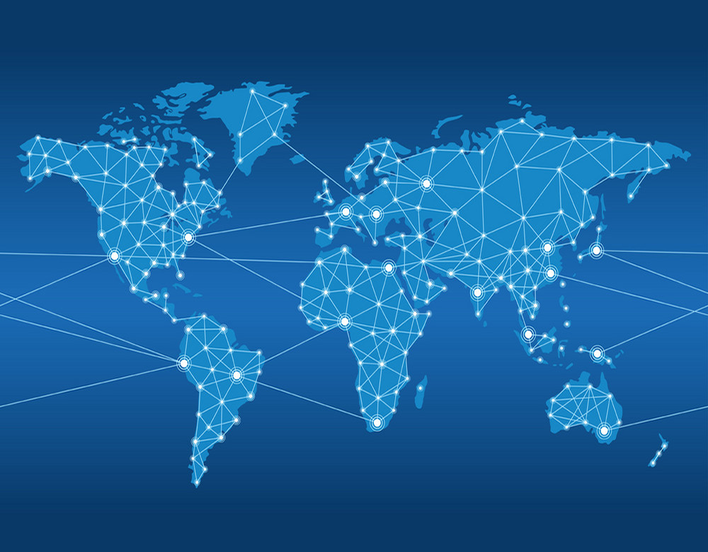 Нейросети в маркетинге. Карта вектор. Глобал МЭП. Network Map. Global Networks.